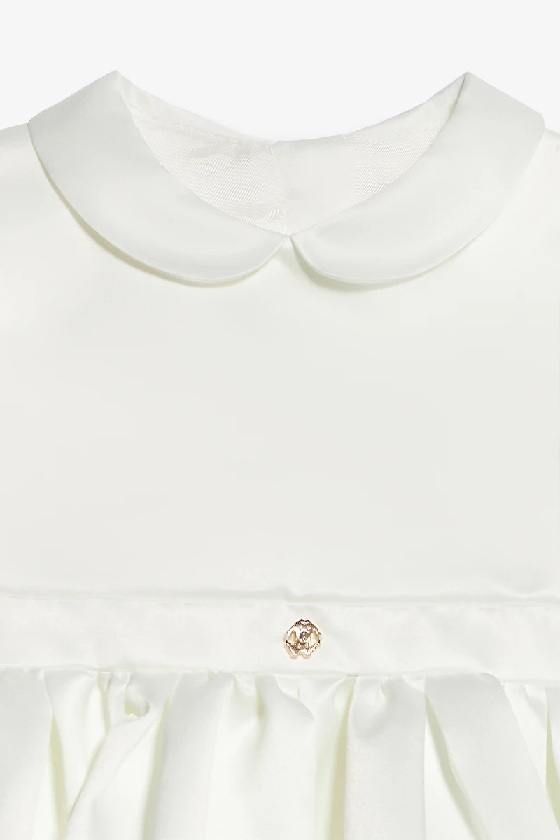 Dress With Frayed Hems