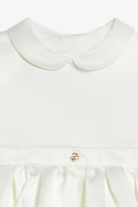 Dress With Frayed Hems