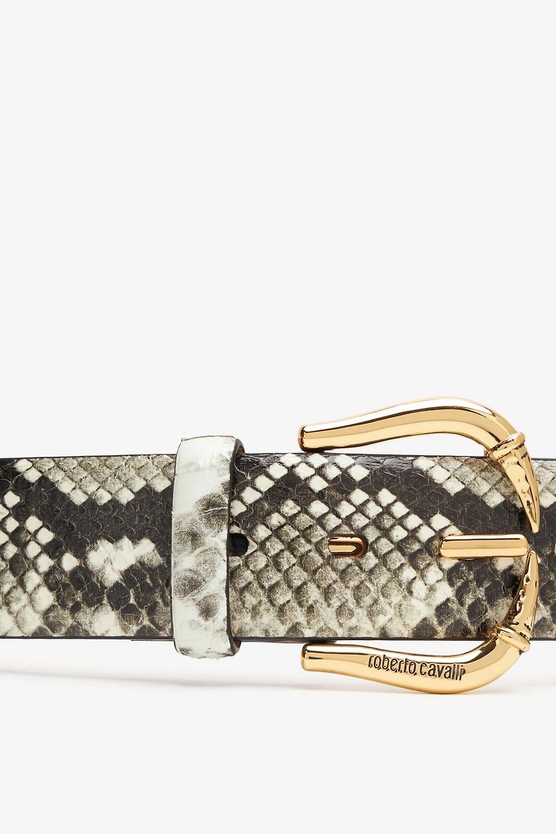 Belt with Fang buckle