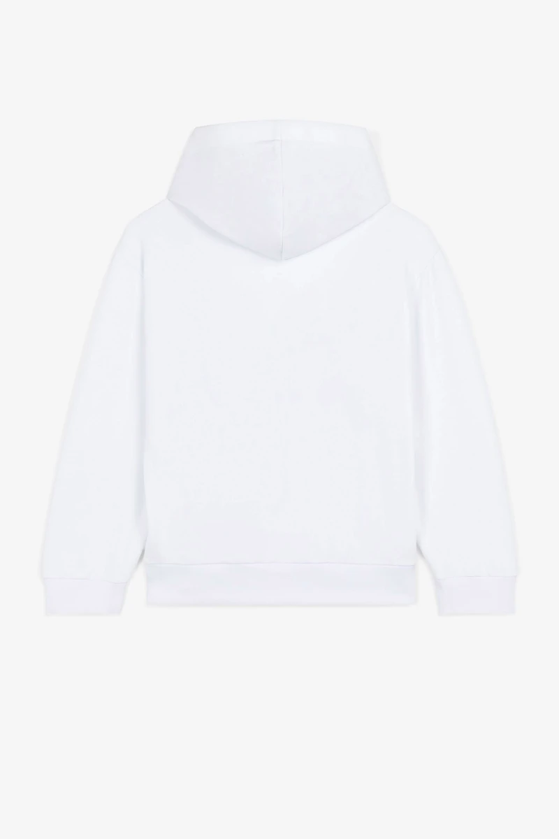 Filigree-Print Cotton Zip Hoodie