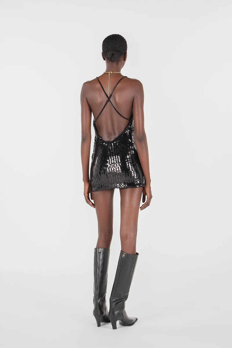 Sequined Minidress
