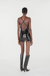 Sequined Minidress