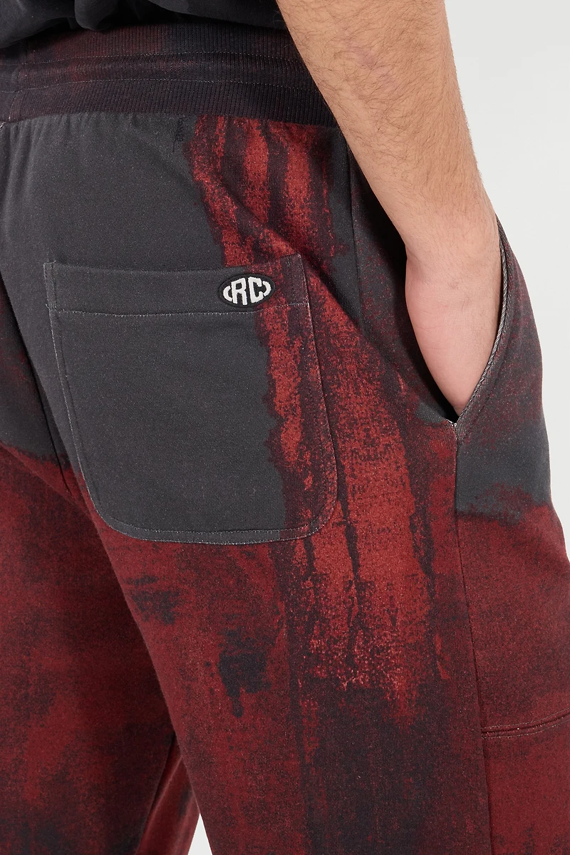 Cotton Pants With Drawstring And Fang