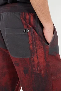 Cotton Pants With Drawstring And Fang