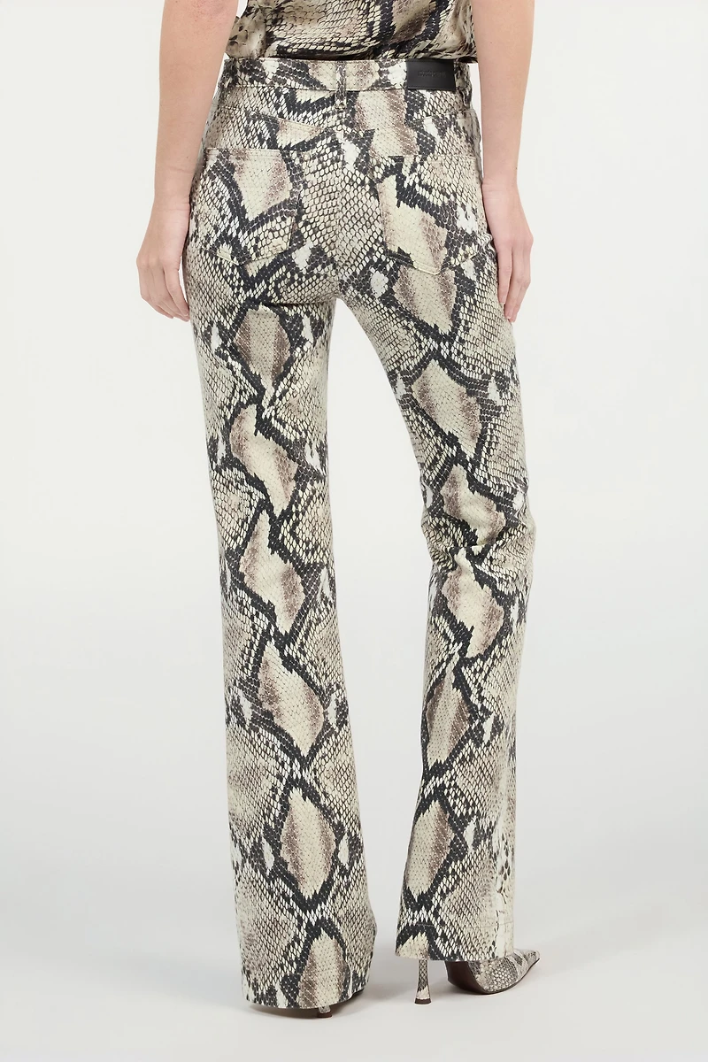 Rock Jeans With Python Print