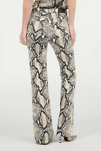 Rock Jeans With Python Print