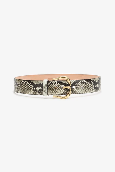Belt with Fang buckle