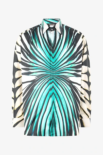 Ray Of Sea Print Shirt