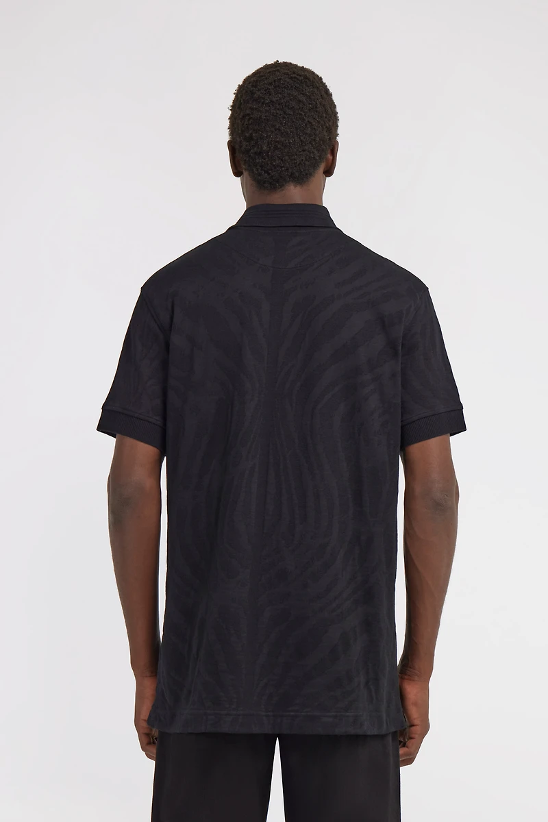 Freedom Print Polo Shirt