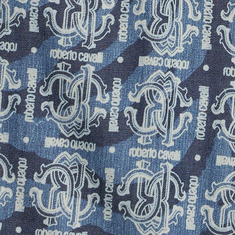 Denim Shorts With RC Monogram