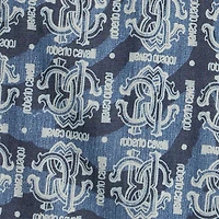 Denim Shorts With RC Monogram