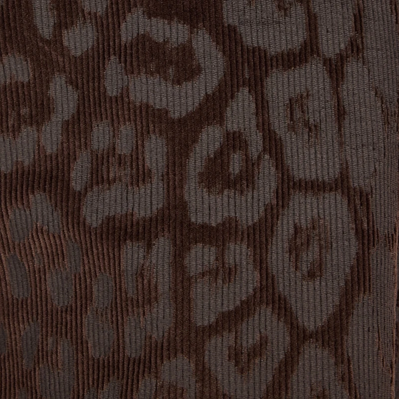 Jaguar Skin Corduroy Pants