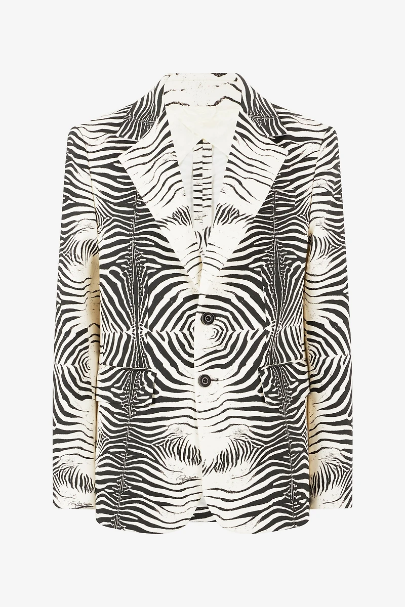 Zebra Print Jacket