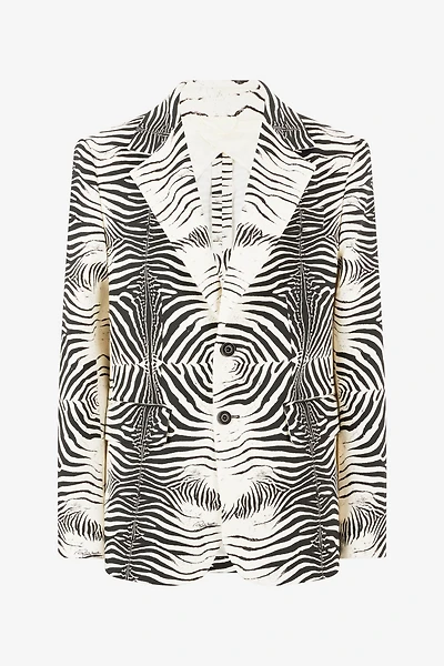 Zebra Print Jacket