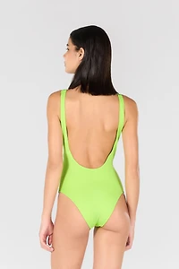 RC Monogram-Print Swimsuit