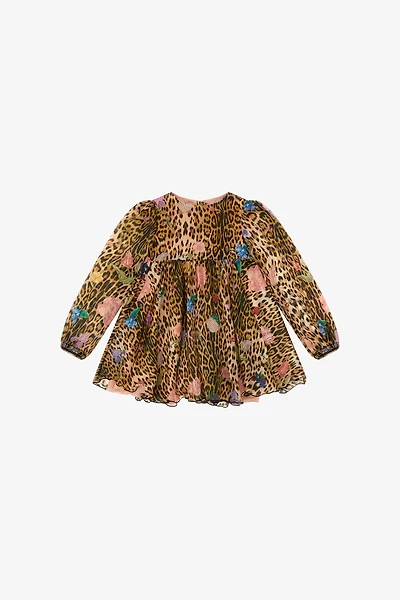 Leopard-print dress