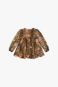 Leopard-print dress