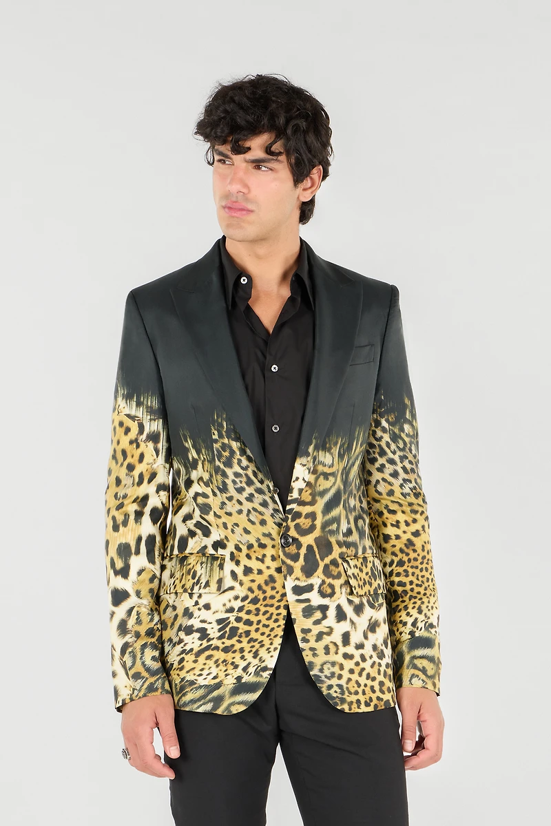 Jaguar Skin print blazer