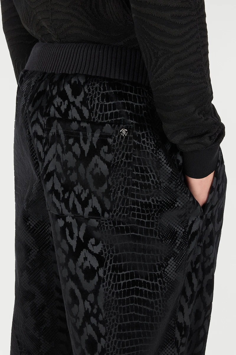Pants With Animal Motifs