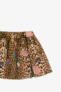 Leopard Print Skirt