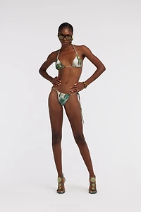Bikini bottom with Jungle print