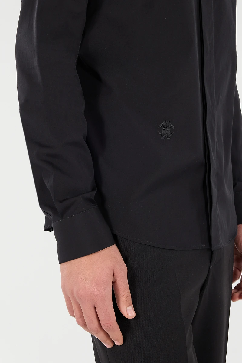 Cotton Shirt With Embroidery
