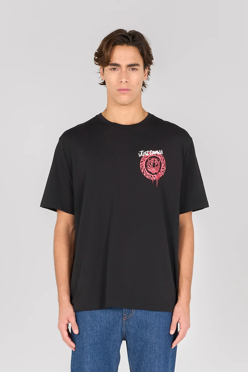 Black Urban Graphic T-Shirt