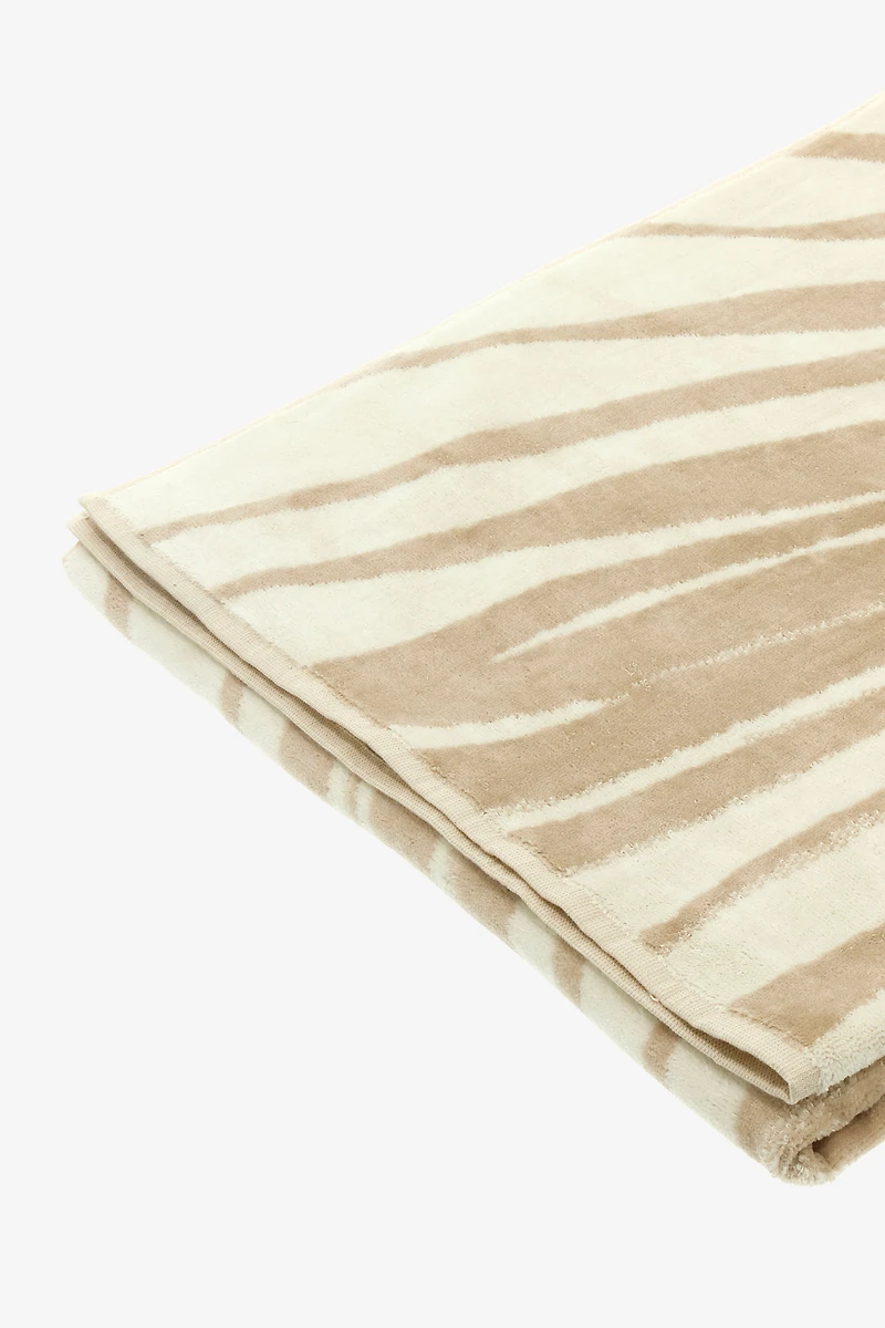 Towel with Ray Of Gold Print