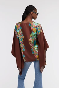 Hawaii Print Silk Shirt