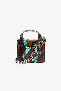 Small Roar Crystal-Embellished Shoulder Bag