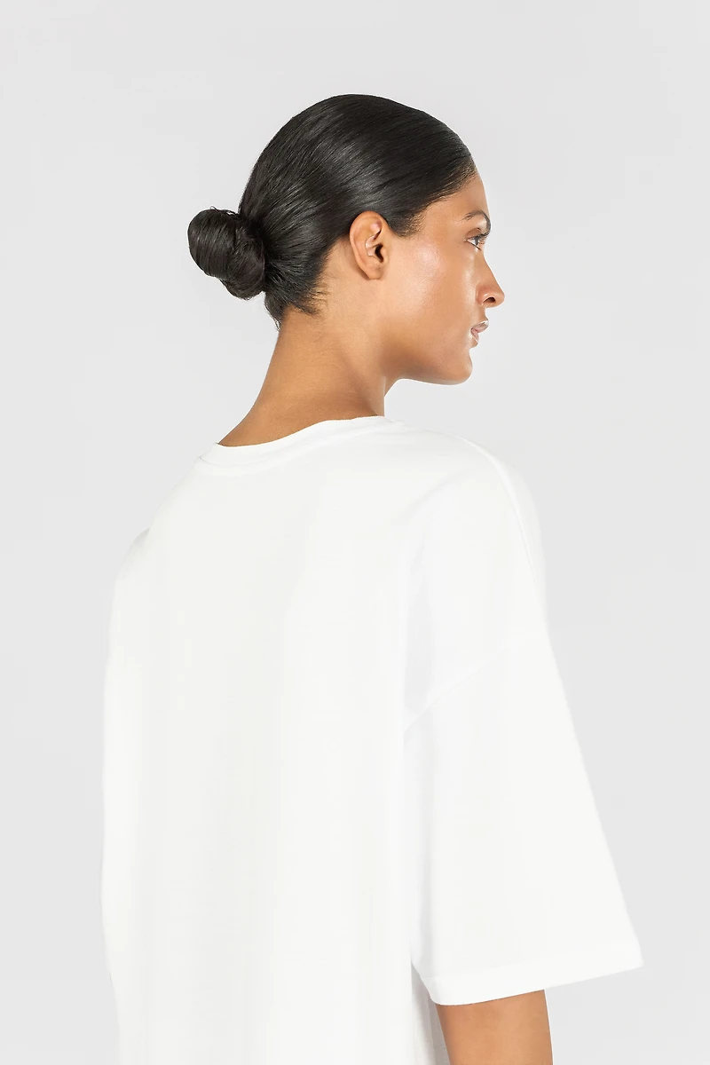 Snake and flower print T-shirt