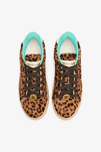 Sneakers With Jaguar Skin Print