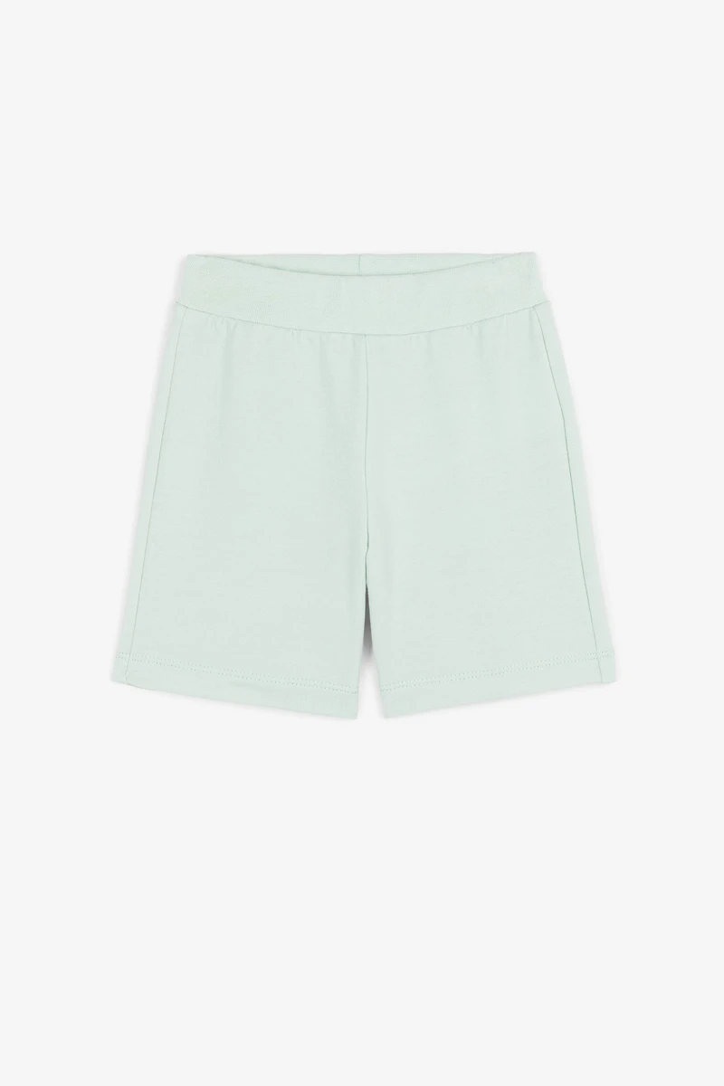 Monogram-print jersey shorts