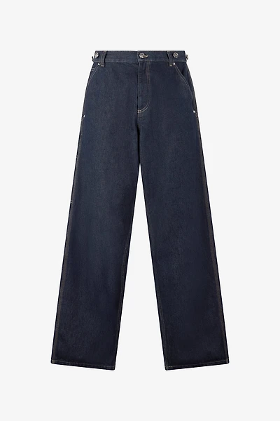 Jeans With Loose Leg And RC Monogram