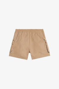 Shorts With Branded Patch