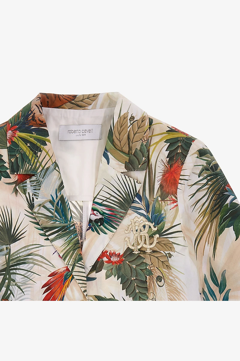 Jungle print jacket