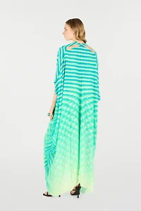 Caftan With All-Over Print