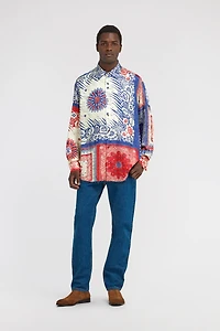 Bandana Print Shirt