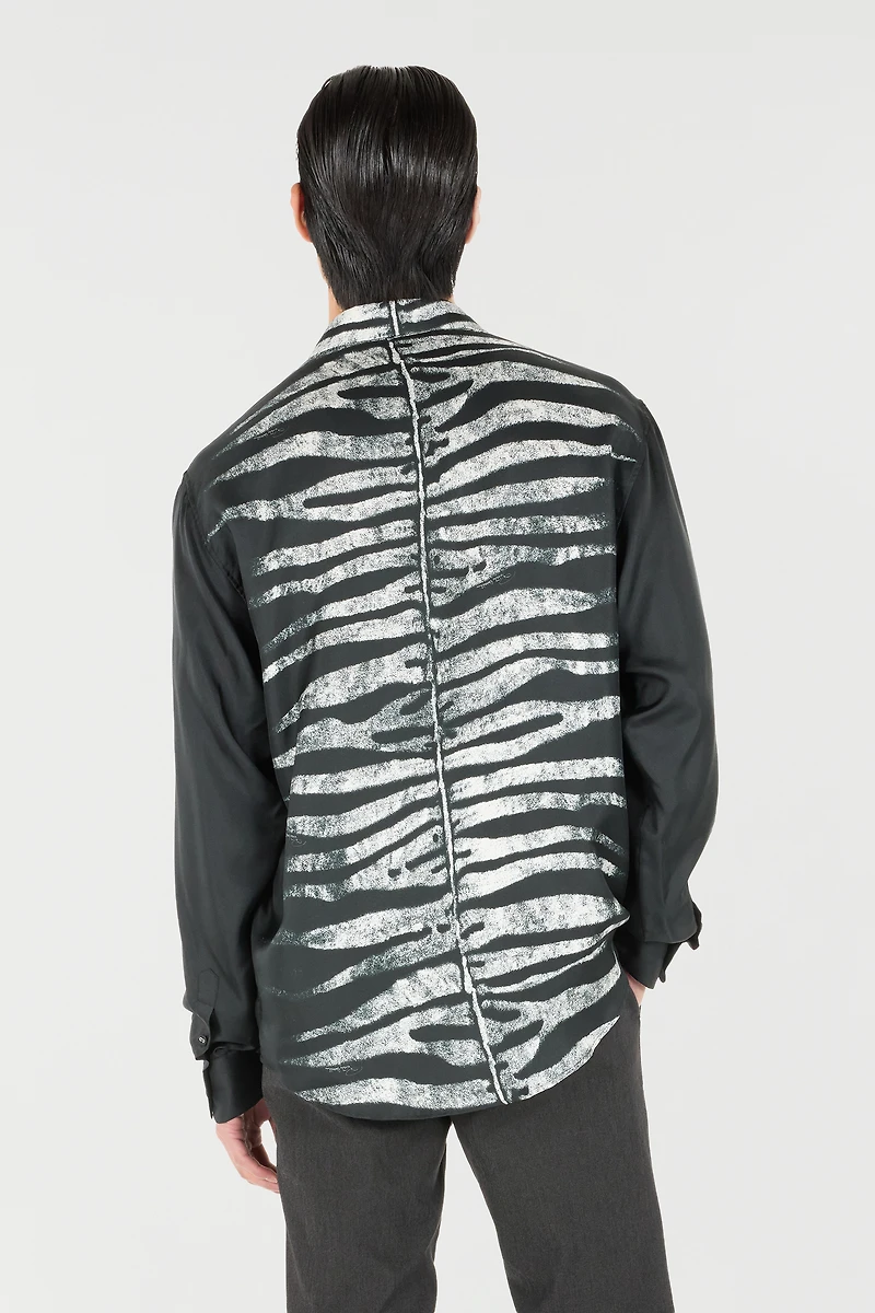 Zebra-Print Shirt