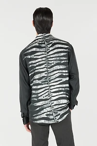 Zebra-Print Shirt
