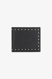 Leather Wallet With Studs