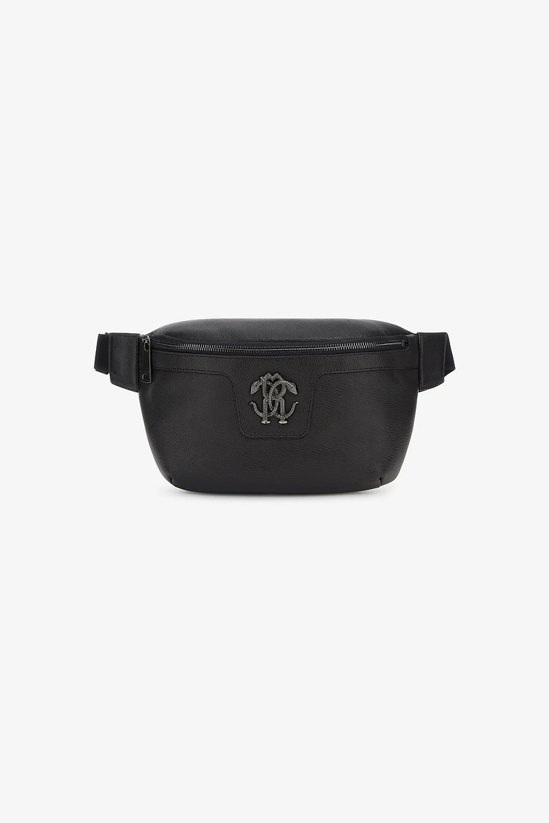 Fanny pack with Monogram Mirror Snake
