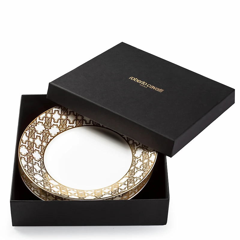 Monogram Gold 2 Soup Plates