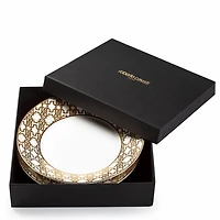 Monogram Gold 2 Soup Plates
