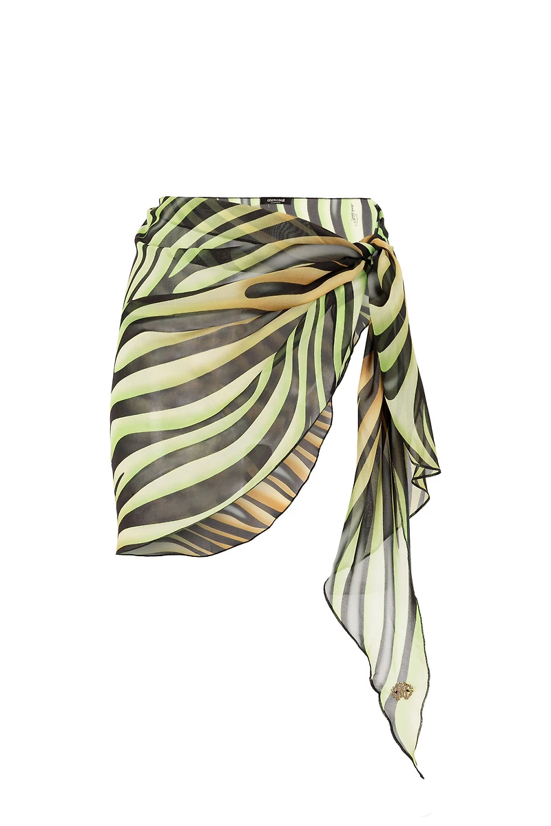 Zebra-Print Sarong