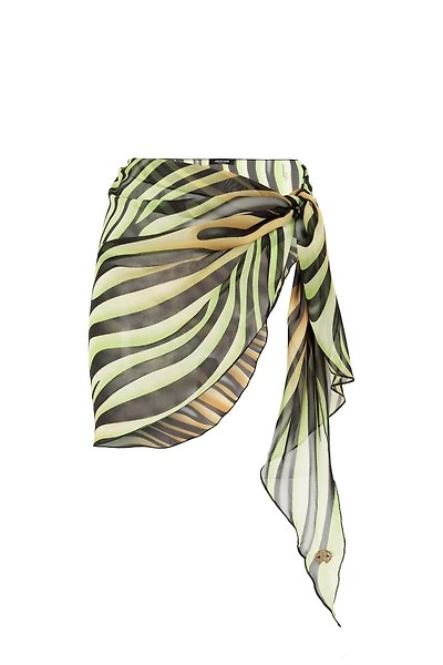 Zebra-Print Sarong