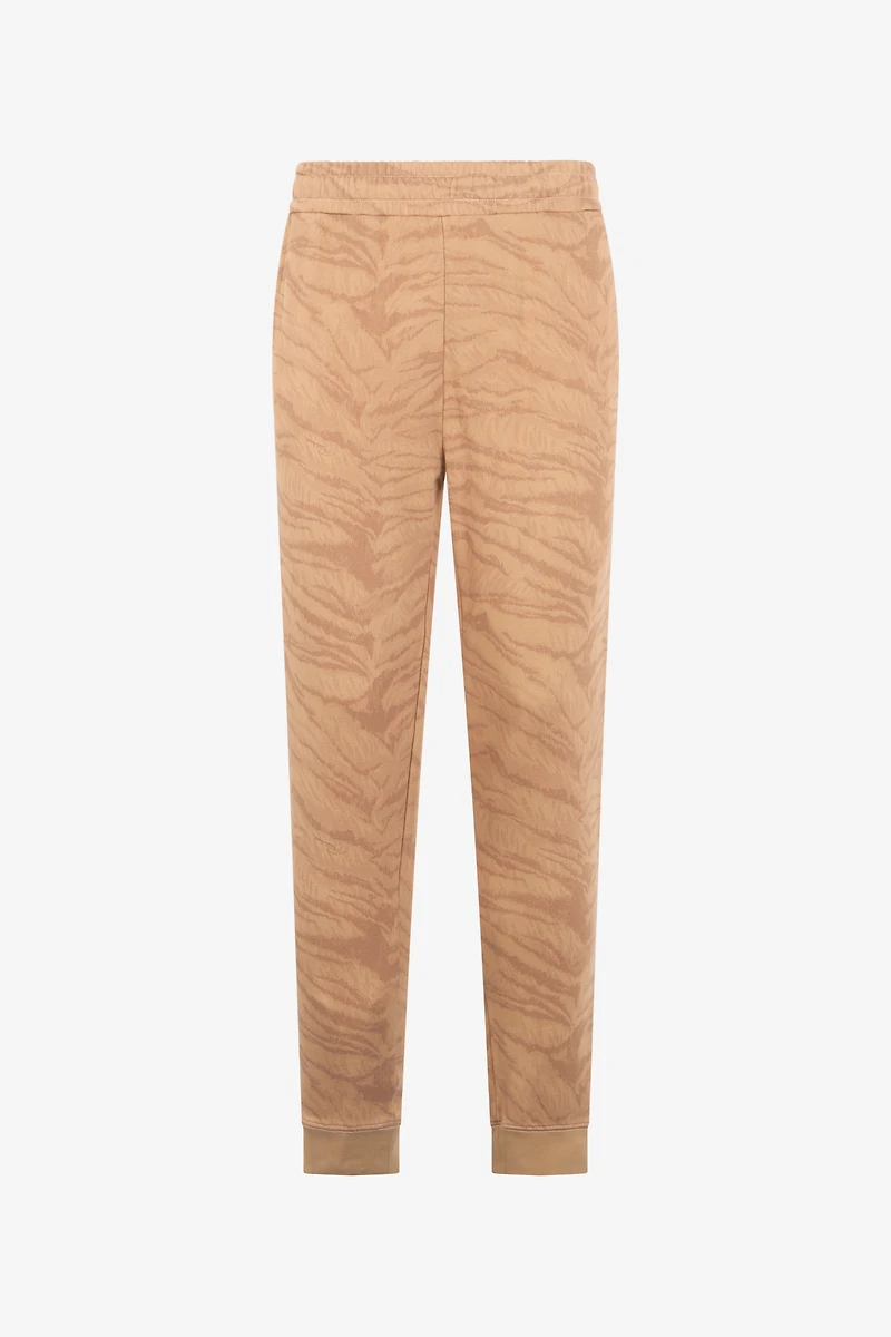 Tiger Skin Print Joggers