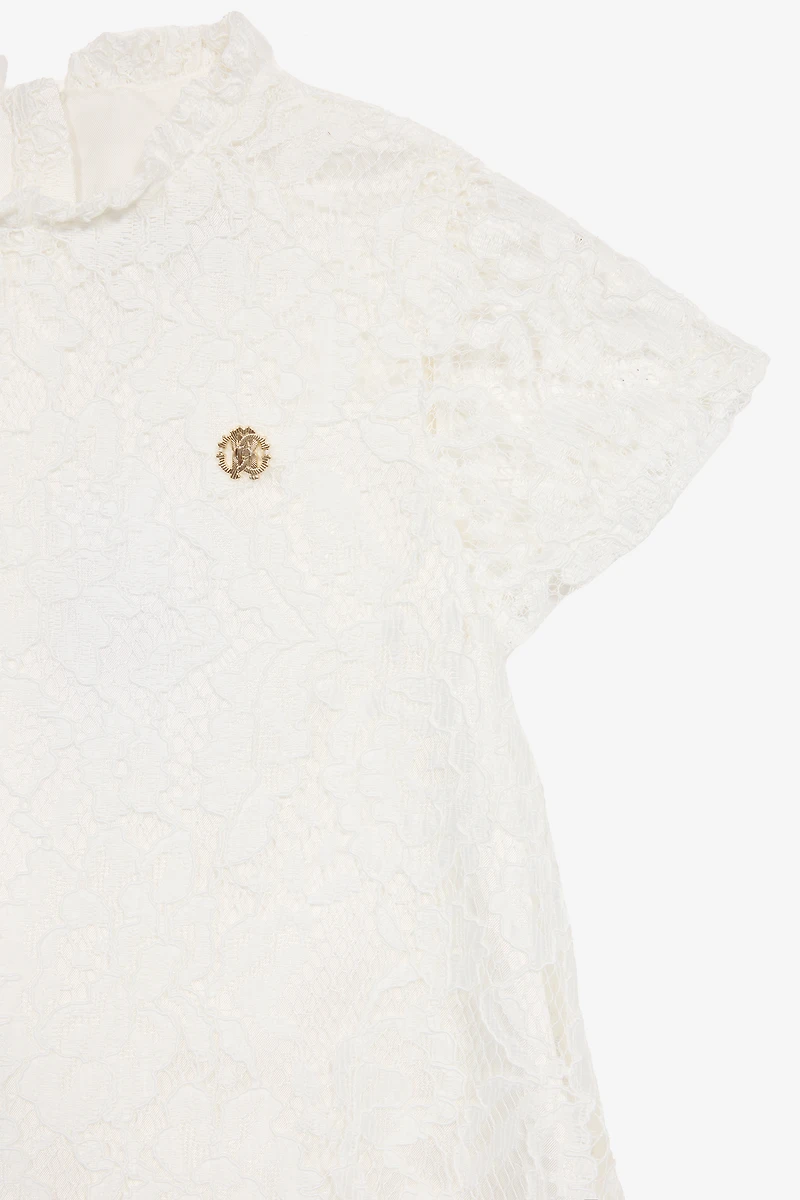 Dress With Broderie Anglaise Design
