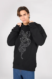 Hoodie with print