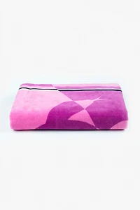 Mirror Snake Print Beach Towel